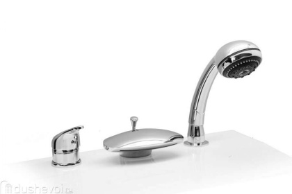 Смеситель ASD Astel на борт ванны, врезной, 3 элемента