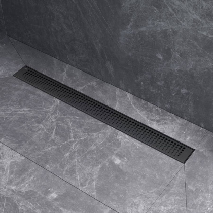 W01SC-P11-070-01BM MasterFlow Трап для душа линейный универс затвор Cut Gradient 70см цвет черн мат