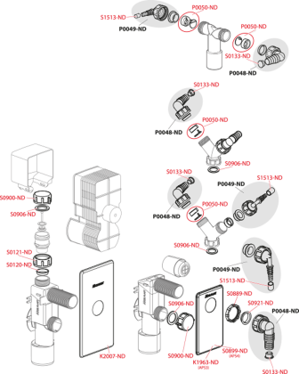 Слив для стиральной машины