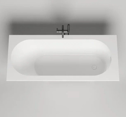 Ванна из литьевого мрамора Salini Ornella Kit 170х70 102423M матовая Ванна из литьевого мрамора Salini Ornella Kit 170х70 102423M матовая