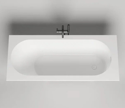 Ванна из литьевого мрамора Salini Ornella Kit 170х80 102414M матовая Ванна из литьевого мрамора Salini Ornella Kit 170х80 102414M матовая