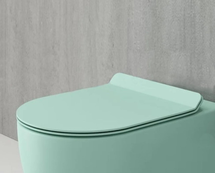 Taormina/Jet Flush/Parma Сиденье с крышкой плавн. опускание, дюропласт, мат. мятный, A0336-033, шт Taormina/Jet Flush/Parma Сиденье с крышкой плавн. опускание, дюропласт, мат. мятный, A0336-033, шт