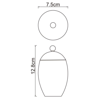 Ruwer K-6779 Косметическая емкость