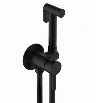 CZR-SET-DA1-ID2-FMM120-NOP Гигиенический душ со смесителем, черный матовый