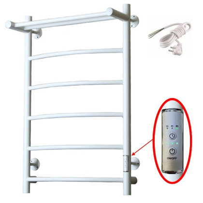 Полотенцесушитель Пэк сп 5 П 80х50 белый ВГП Полотенцесушитель Пэк сп 5 П 80х50 белый ВГП