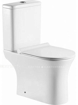 Чаша напольного унитаза Aquanet Rimless Roll 2-C CL-12289 Чаша напольного унитаза Aquanet Rimless Roll 2-C CL-12289