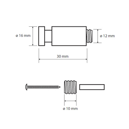Крючок Bemeta Dark 104506090 Черный матовый