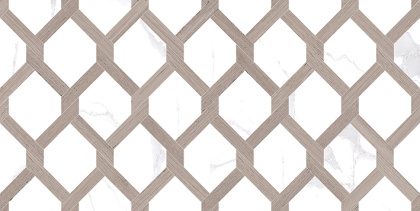 Плитка настенная Statuario табачный узор 08-00-17-2466 20х40 (15шт/1,2м2), м2