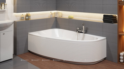 Ванна асимметричная JOANNA 150x95 левая