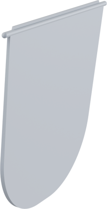 Заслонка - серая