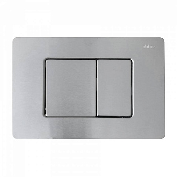 Кнопка смыва ABBER AC0120MCH матовый хром