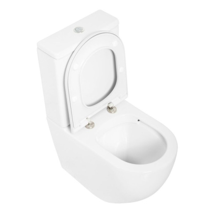 STYLUS Чаша унитаза безободкового, P-trap CZR-152-CPR STYLUS Чаша унитаза безободкового, P-trap CZR-152-CPR