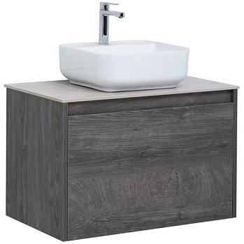 Тумба под раковину Aquanet Nova Lite 75 дуб рошелье (1 ящик)