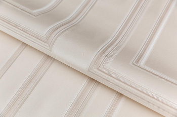 Обои виниловые Буазери мотив, бежевый