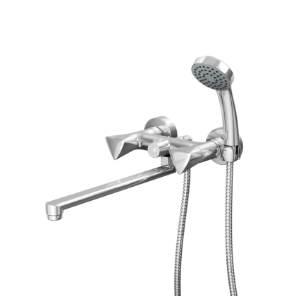 Смеситель для ванны с длинным поворотным изливом RUSH Andros (AN2435-51)