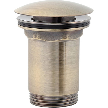 Пробка "click-clack" к сифону для умывальника A706BR (бронза)