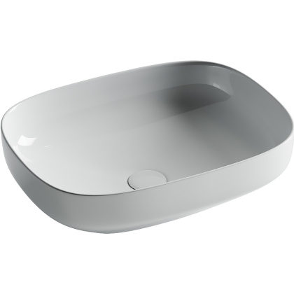 Умывальник чаша накладная прямоугольная Element 500*380*150мм