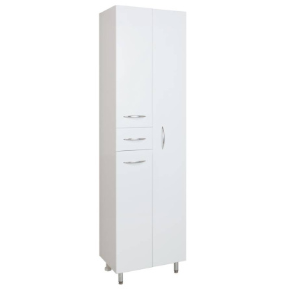 Пенал Onika Модерн 52 напольный, белый, универсальный