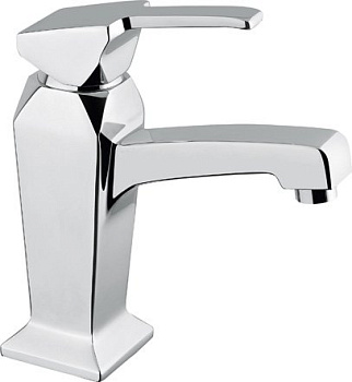 LEGEND-LSM2-03/24 Смеситель на раковину однорычажный с донным клапаном, золото, ручка золото