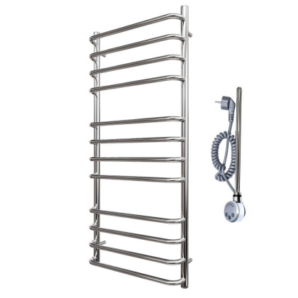 Полотенцесушитель электрический Point Нептун PN09152E П12 500x1200 левый/правый, хром Полотенцесушитель электрический Point Нептун PN09152E П12 500x1200 левый/правый, хром