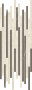 Мозаика 610110000919 Metropolis Стрип Ворм 26см*75см*9мм (1уп/5шт/0,785м2) матовый, шт Мозаика 610110000919 Metropolis Стрип Ворм 26см*75см*9мм (1уп/5шт/0,785м2) матовый, шт