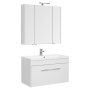 Мебель для ванной Aquanet Августа 100 белый (раковина Нота)