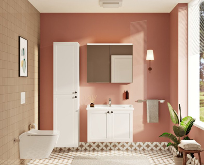 Зеркальный шкаф для ванной Vitra Core 80 66911