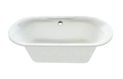 Ванна из литьевого мрамора Creto Aurora 170x80 белая, 8-1111