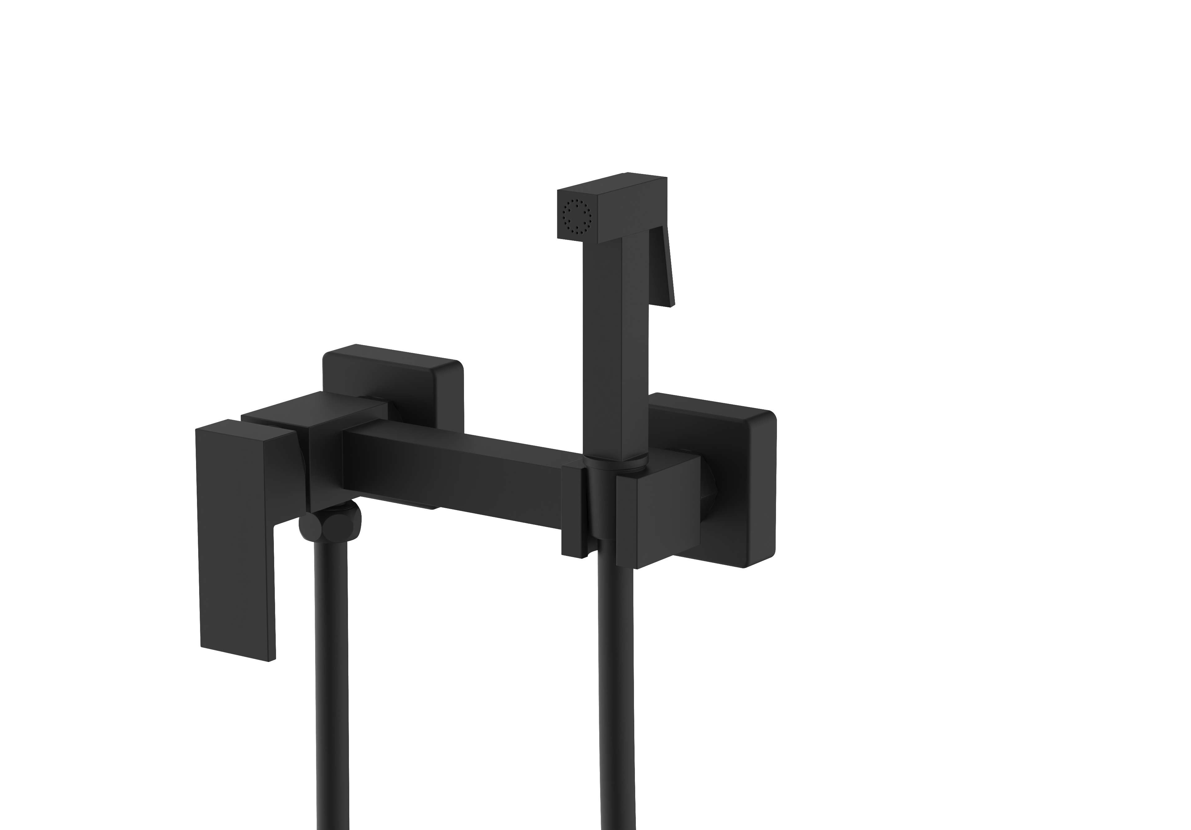 Смеситель Splenka настенный с гигиеническим душем S98.51