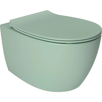 Чаша подвесного унитаза Allen Brau Fantasy 4.11004.MT мятный Чаша подвесного унитаза Allen Brau Fantasy 4.11004.MT мятный