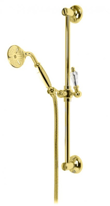 VINTAGE-SD-03/24-Sw Душевой гарнитур Исполнение: Золото 24 карат, Ручки: Swarovski  VINTAGE-SD-03/24-Sw Душевой гарнитур Исполнение: Золото 24 карат, Ручки: Swarovski