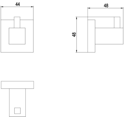 Крючок Timo Selene 10011/00