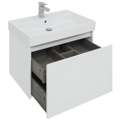 Мебель для ванной Aquanet Nova Lite 75 белый (1 ящик)