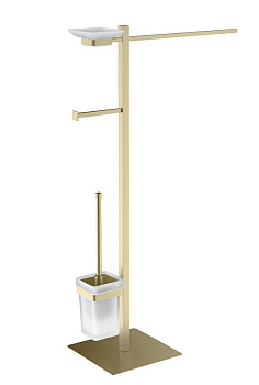 Стойка в ванную комнату Timo Selene 17085/17 золото матовое