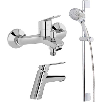 Комплект смесителей Jacob Delafon для ванны Lucien хром, E20850RU-CP, шт