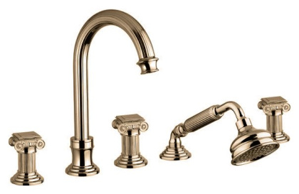 Душевой гарнитур OLIMP-BVD-01-O Исполнение: Хром, Ручки: Металл 