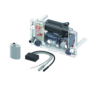 Механизм дистанционной активации смыва унитаза для проводных электронных кнопок, батарейка 6 В