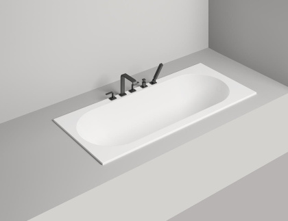 Ванна из искусственного камня ORNELLA 180 покраска по RAL  снаружи,102322MH Ванна из искусственного камня ORNELLA 180 покраска по RAL  снаружи,102322MH