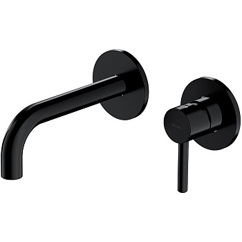 Смеситель для умывальника скрытого монтажа OMNIRES Y Y1215HBL (черный) Смеситель для умывальника скрытого монтажа OMNIRES Y Y1215HBL (черный)