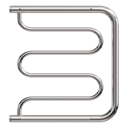 Полотенцесушитель водяной Point PN25554P 500x400 Фокстрот с полкой, хром Полотенцесушитель водяной Point PN25554P 500x400 Фокстрот с полкой, хром