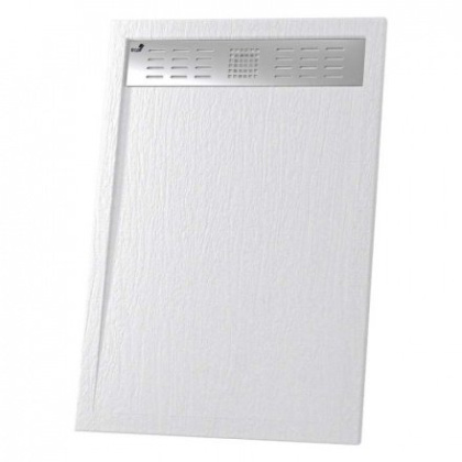 Душевой поддон RGW STМ-148W 80 x 140 см, прямоугольный, из искусственного камня, белый, 14202814-01