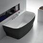 Акриловая ванна без перелива BELBAGNO BB74-NERO-W0, 1650x780x590 Акриловая ванна без перелива BELBAGNO BB74-NERO-W0, 1650x780x590