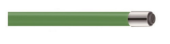 Гибкий излив для смесителя SC04, зеленый, Shevanik