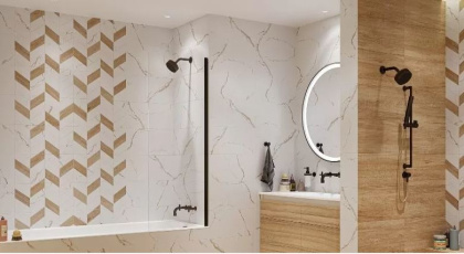 GT128VG Плитка облицовочная Marmaris GT Бел. 50*25 геометрия_ 1 \74,25