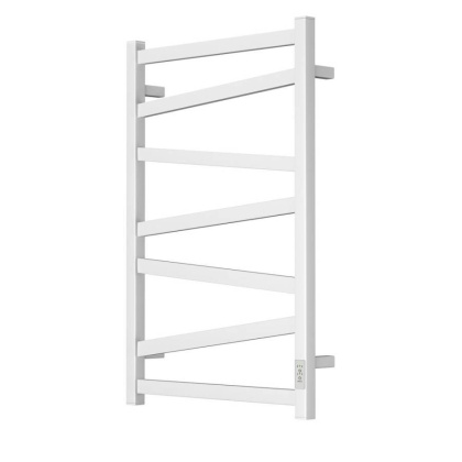 Полотенцесушитель электрический Point Феникс PN15858W П7 500x800, диммер справа, белый Полотенцесушитель электрический Point Феникс PN15858W П7 500x800, диммер справа, белый