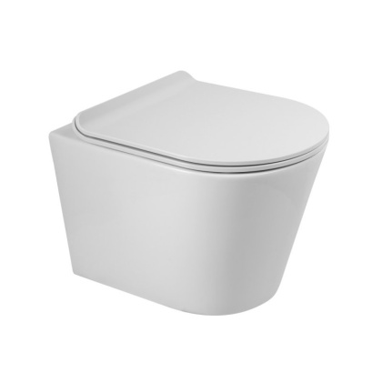 FLAY-R Чаша унитаза подвесного безободкового, P-trap BB053CHR FLAY-R Чаша унитаза подвесного безободкового, P-trap BB053CHR