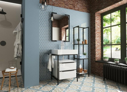 Кованый стеллаж Comfort Loft (ШхГхВ) 400х300х1600