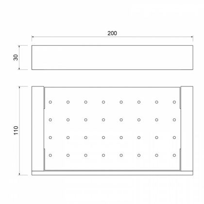 Полка Timo Petruma 15222/00 хром