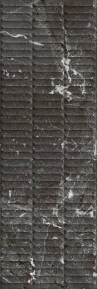 Тубкаль чёрный глянцевый структура обрезной 30x89,5x1,05