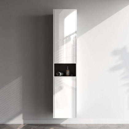 M8FOH0401WG Func, Ниша для хранения 25 см, 40 см, цвет Белый глянец